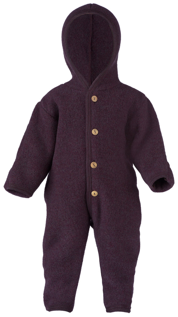 Overall Wollfleece lila melange
