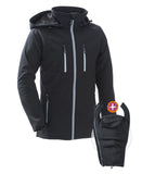 Softshell-Tragejacke schwarz - für den Papa