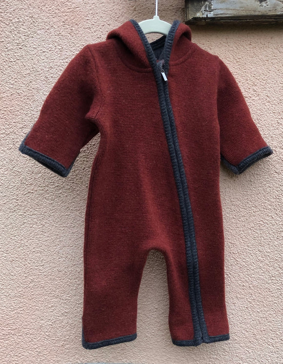 Overall Donnerstein Lambswool Double Walk rot